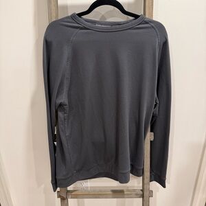 Free Fly Bamboo Lightweight Fleece Crew Top Size Large